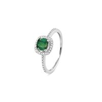 Anello Bliss Donna BL DREAM COLORE in Oro bianco Smeraldo 0.45 Ct 20108539 - 20108539